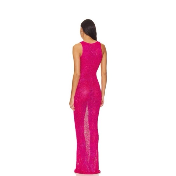 Astra Resort Natalia Maxi Dress Pink - Picture 2 of 13
